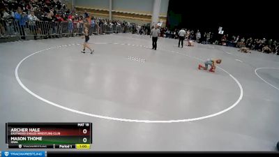 59 lbs Cons. Round 3 - Archer Hale, Eastwood Eagles Wrestling Club vs Mason Thome, Iowa