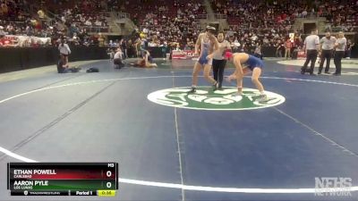 5A 139 lbs Cons. Round 1 - Ethan Powell, Carlsbad vs Aaron Pyle, Los Lunas