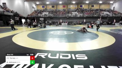 157 lbs Round Of 32 - Claudio Torres, Lake Highland Prep vs Austyn (AJ) Johnson, Boyd Buchanon