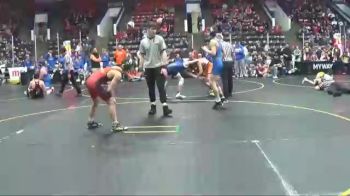 119 lbs Semis & 1st Wrestleback (8 Team) - Aiden Beck, Plainwell vs Demetrious Thomas, Rochester