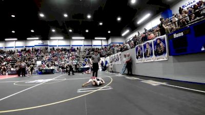 43 lbs Consi Of 16 #2 - Kolter Gay, Blackwell Wrestling Club vs Knox Kincaid, Blackwell Wrestling Club