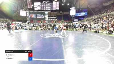 138 lbs Rnd Of 128 - Jordan Joslyn, New York vs Tony Wood, Indiana