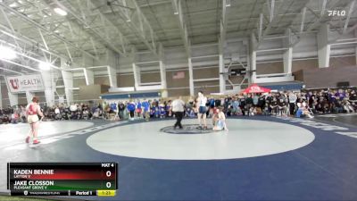 175 V Quarterfinal - Jake Closson, Pleasant Grove V vs Kaden Bennie, Layton V