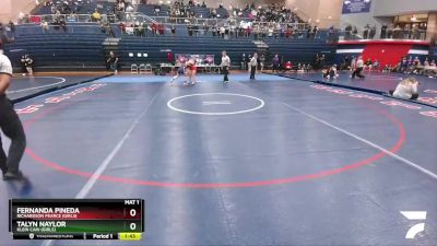 145 lbs Semifinal - Talyn Naylor, Klein Cain (Girls) vs Fernanda Pineda, Richardson Pearce (Girls)