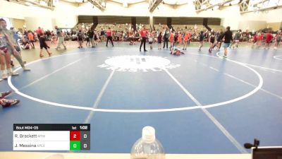 73 lbs Rr Rnd 5 - River Brackett, Maine Trappers vs James Messina, Apex