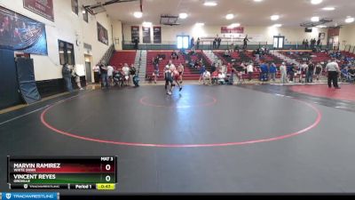 132 lbs Cons. Round 1 - Vincent Reyes, Oroville vs Marvin Ramirez, White Swan