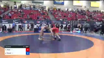 125 kg Quarters - Ty Walz, Spartan Combat RTC / TMWC vs Jordan Wood, Lehigh Valley Wrestling Club