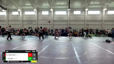 88 lbs Round 4 (10 Team) - Ronald Kaufman, Ohio Gold 10K vs Tanner Stuart, Rambler WC