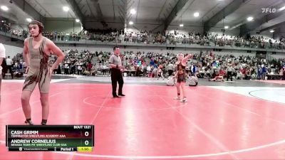 130 lbs Champ. Round 2 - Andrew Cornelius, Nevada Tiger Pit Wrestling Club-AAA vs Cash Grimm, Terminator Wrestling Academy-AAA 