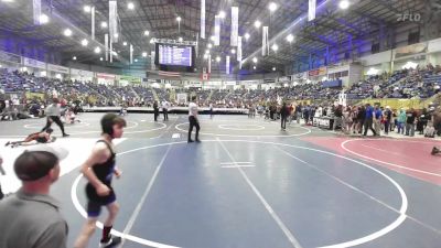 81 lbs Consi Of 8 #1 - Darrien Matthews, Junction Wrestling Club (JWC) vs Hunter Johnston, West Grand