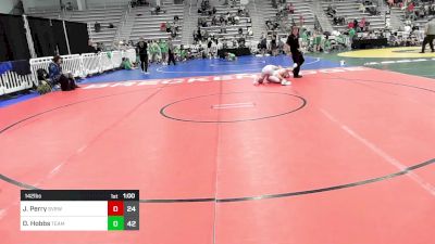 142 lbs Rr Rnd 2 - Jacob Perry, SVRWC vs Dylan Hobbs, Team Bro