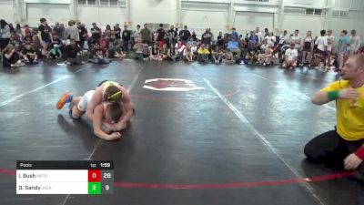 120 lbs Pools - Isaiah Bush, Metro All-Stars vs Dutch Sandy, Jacket W.C.