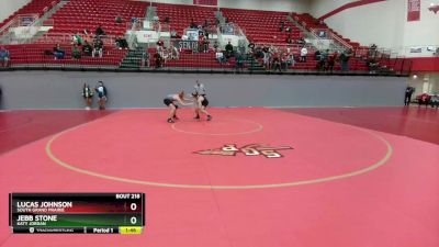 150 lbs Round 4 - Lucas Johnson, South Grand Prairie vs Jebb Stone, Katy Jordan