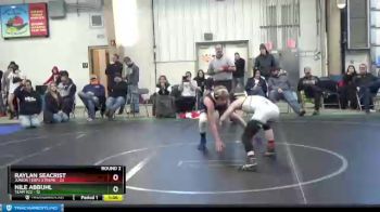 100 lbs Round 2 (6 Team) - Raylan Seacrist, Junior Terps Xtreme vs Nile Abbuhl, Team 922