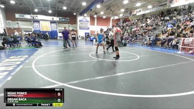 190 lbs Champ. Round 2 - Noah Ponce, Redondo Union vs Degan Baca, Cleveland