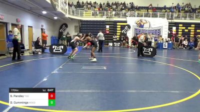 170 lbs Consy 2 - Shaurya Pandey, Tiger W.C. vs Dexter Cummings, Woodland Hills