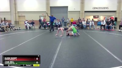 115 lbs Round 4 (6 Team) - Case Bell, Contenders WA vs Aldin Short, Dayton Bandits