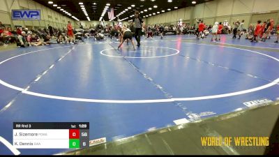 102 lbs Rr Rnd 3 - Jett Sizemore, POWA 12U vs Kale Dennis, Shelton Wrestling Academy 12U