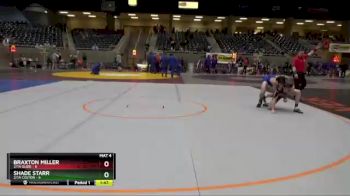 145 lbs Round 2 (4 Team) - Braxton Miller, 2/1A Glide vs Shade Starr, 2/1A Colton