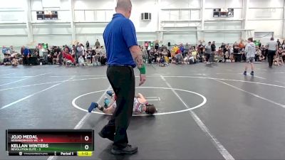 60 lbs Quarterfinals (8 Team) - JoJo Medal, Neighborhood WC vs Kellan Winters, Revolution Elite