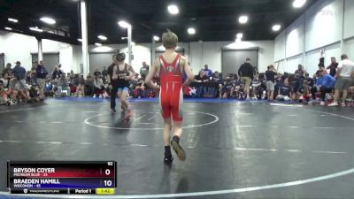 97 lbs Semis & 1st Wrestleback (8 Team) - Benjamin Williamson, Michigan Blue vs Zahn Beal, Wisconsin