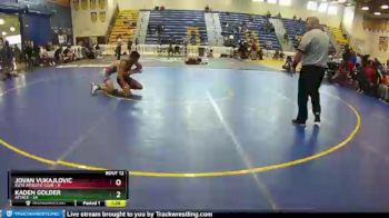 132 lbs Round 3 (8 Team) - Kaden Golder, Attack vs Jovan Vukajlovic, Elite Athletic Club