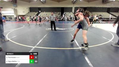 97 lbs Rr Rnd 4 - Joseph Formosa, Scorpions vs Jaxon Sgrulletta, CT Whale