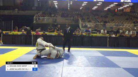 JACKSON SOUSA DOS SANTOS vs LUCAS JOSE ALVES DE OLIVEIRA 2024 Pan Jiu Jitsu IBJJF Championship
