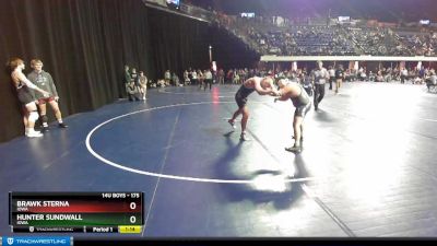 175 lbs Round 4 - Brawk Sterna, Iowa vs Hunter Sundwall, Iowa