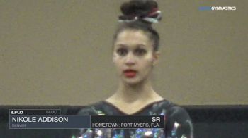 Nikole Addison - Vault, Denver - Elevate the Stage - Toledo (NCAA)