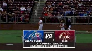 Replay: UNC Asheville vs Elon | Apr 16 @ 1 PM