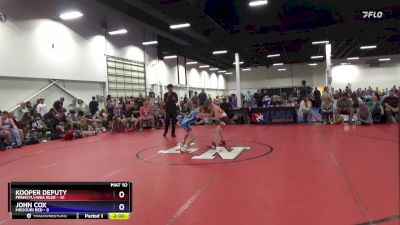 77 lbs Placement Matches (16 Team) - Kooper Deputy, Pennsylvania Blue vs John Cox, Missouri Red