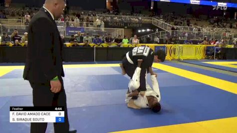 FERNANDO DAVID AMADO CACEDA RAMÍ vs SAMUEL SIRAQUE SOUTO 2024 Pan Jiu Jitsu IBJJF Championship