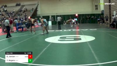 184 lbs Rr Rnd 1 - Gary Jantzer, Utah Valley vs Trey Rogers, Unattached-Hof