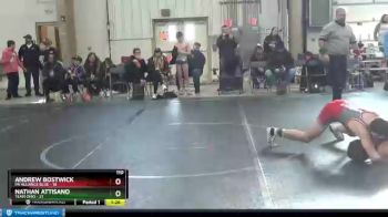 110 lbs Round 3 (6 Team) - Andrew Bostwick, PA Alliance Blue vs Nathan Attisano, Team Ohio