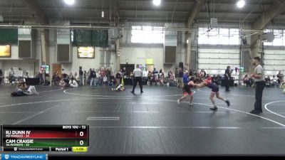 72 lbs Round 2 - Cam Craigie, VA Patriots vs Rj Dunn Iv, MD Maniacs