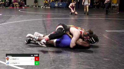 165 lbs Consi Of 16 #1 - John Best, Maryland vs Jurius Clark, Hofstra