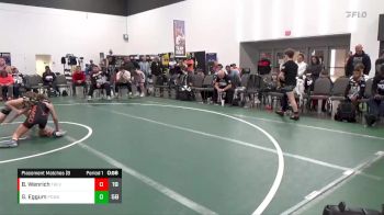 90 lbs Placement Matches (8 Team) - Grayson Eggum, POWA (CO) vs Brayden Wenrich, Team Revival