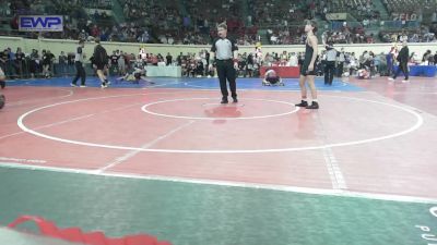 110 lbs Round Of 16 - Haize Denten, Deer Creek vs Carsten Cagle, Team Choctaw