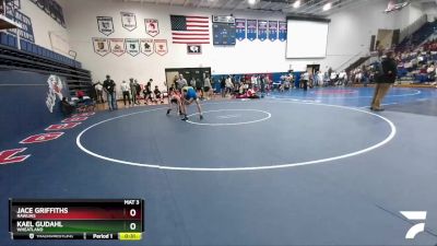 113 lbs Cons. Round 3 - Kael Gudahl, Wheatland vs Jace Griffiths, Rawlins