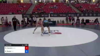 76 kg Cons 8 #1 - Mackenzie Konanz, Midwest Xtreme Wrestling vs Alyssa Arana, California