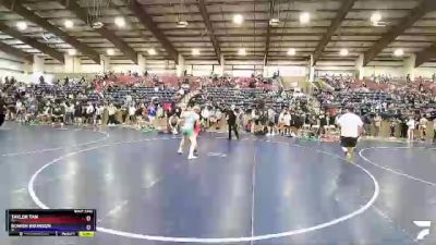 132 lbs Cons. Round 4 - Taylor Tan, CA vs Bowen Brunson, ID