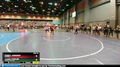 190 lbs Champ. Round 1 - Caden Fowler, Spanish Springs vs Tarell Johnson, Central