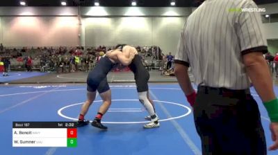 184 lbs Rd Of 32 - Alex Benoit, United States Naval Academy vs Will Sumner, Utah Valley