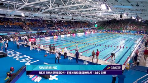 2018 European Swimming Championship Finals, Day 3