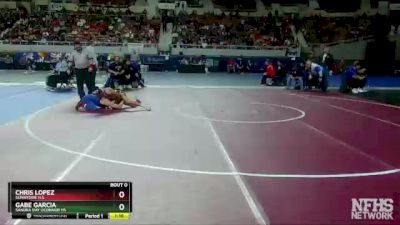 D1-106 lbs Semifinal - Gabe Garcia, Sandra Day OConnor Hs vs Chris Lopez, Sunnyside H.S.