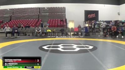 95 lbs Round 2 (8 Team) - Nathan Matthis, Team Revival vs Eli Mendoza, PA Alliance