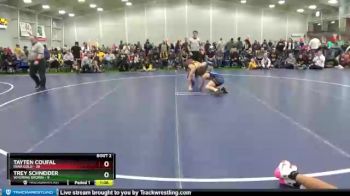 115 lbs Round 1 (6 Team) - Tayten Coufal, Iowa Gold vs Trey Schneider, Wyoming Brown