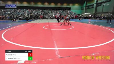 100 lbs Round Of 16 - Mia Caro, Other vs Diamond Kekahuna, FLOW Academy