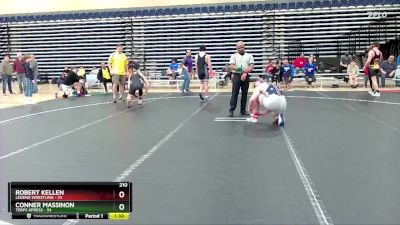 210 lbs Round 4 (10 Team) - Conner Massinon, Terps Xpress vs Robert Kellen, Legend Wrestling